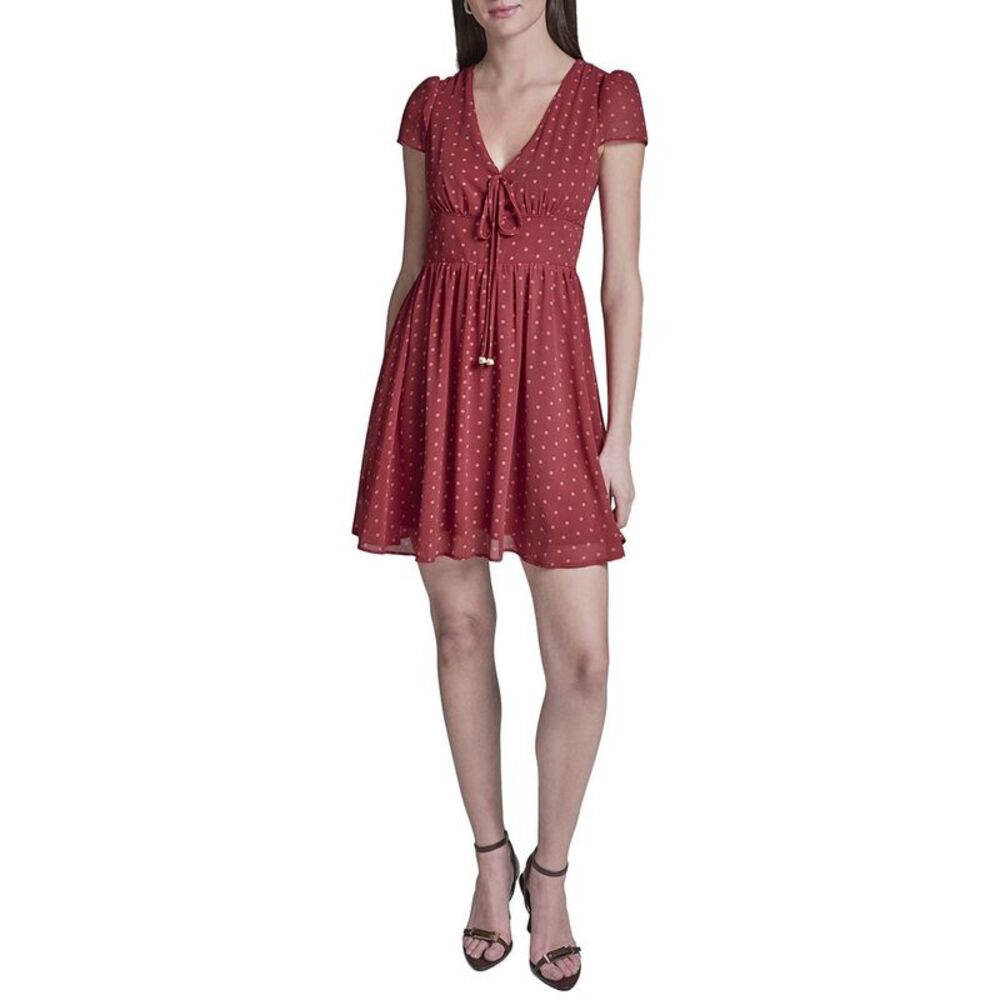 Bcbg Womens  Fit And Flare Dress